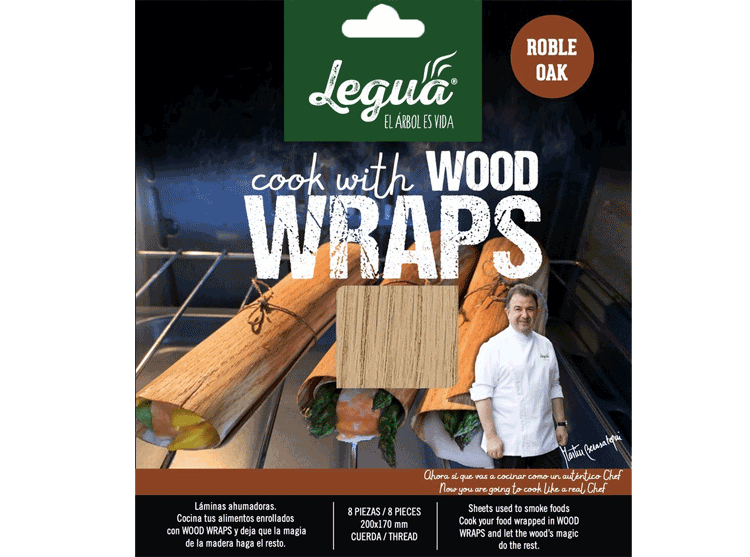 Räucher Wood Wraps Eiche