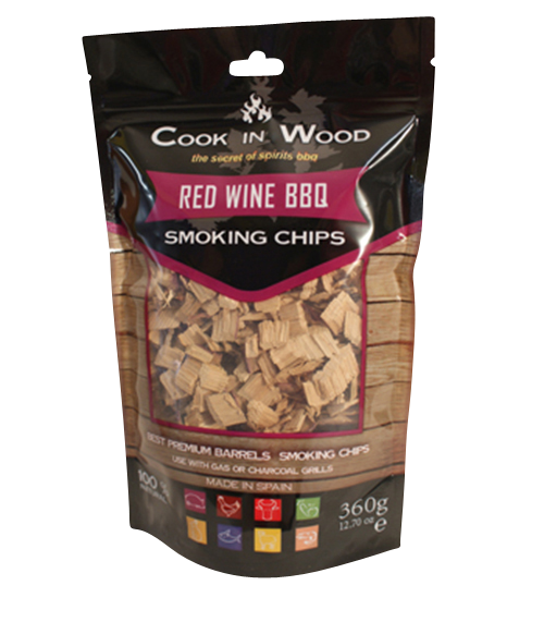 Red Wine BBQ Chips / Räucher Chips